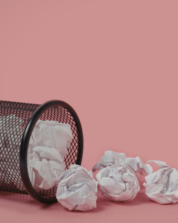 Papier Mülleimer